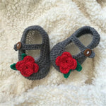 Handmade Crochet Baby Sandals (0-12M)