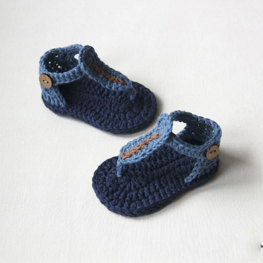 Crochet Footwear for Boys