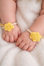 Handmade Crochet Flower Gajra for Kids