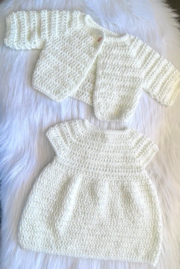 Crochet Baby Girl Dress (Newborn-4Y)