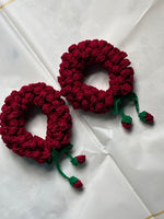 Handmade Deep Red Wrist Gajra