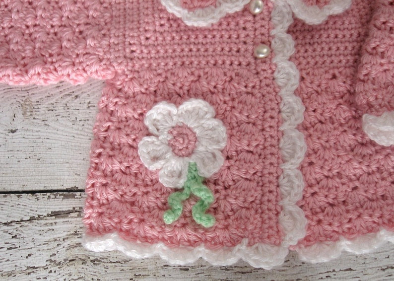Handmade Baby Cardigan (0-5 Years)
