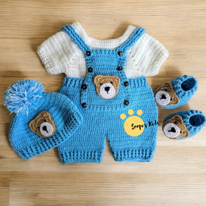 Handmade Baby Outfit (4 pcs)