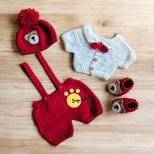Handmade Baby Outfit (4 pcs)