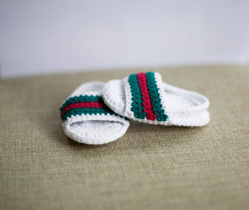 Crochet Baby Boy Sandals (0-12m)