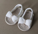 Crochet Baby Sandals (0-12m)