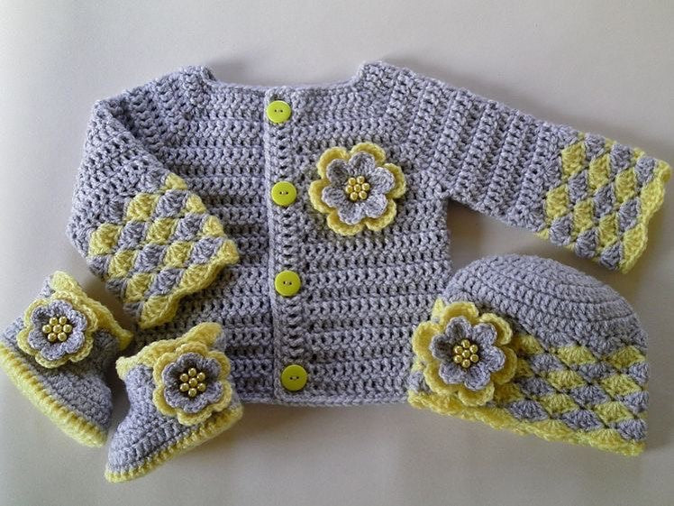 Crochet Baby Girl Dress (Newborn-4Y)