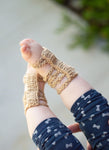 Crochet Baby Barefoot Sandals (0-6m)