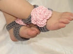 Crochet Baby Barefoot Sandals (0-12 months)