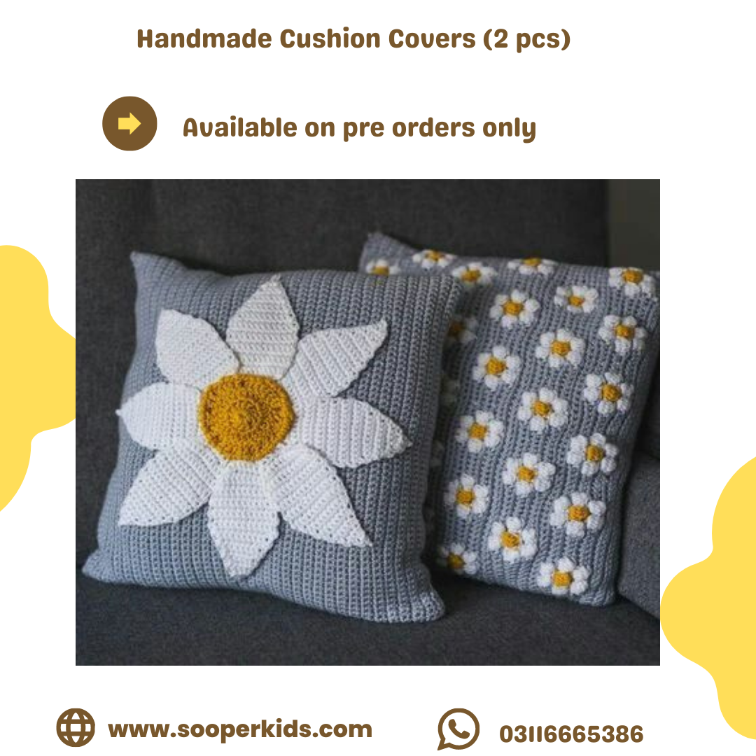 2 Pcs Set of Lily Cushion Covers