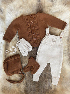 Handmade Crochet Outfit (Full Set)- Size: 0M-4Years
