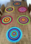 Handmade Flower Placemats (6 Pcs)