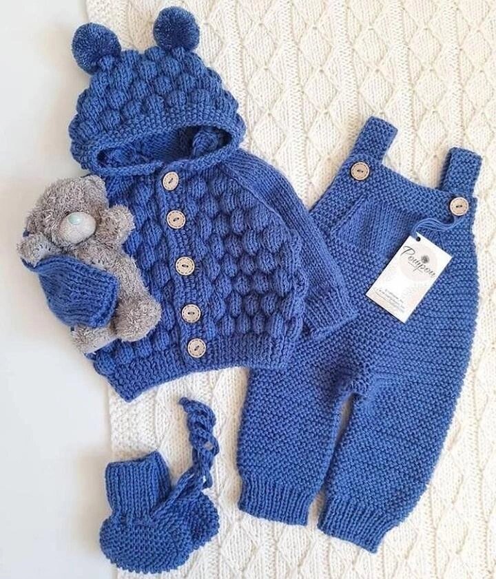 Handmade Outfit (Full Set)- Size: 0-12 Months
