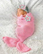 Crochet Baby Girl Cocoon 0-9M (Pre-Order)