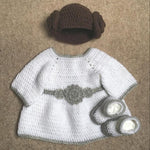 Crochet Baby Girl Dress - Size 0M-4Y (Multiple Designs)