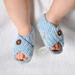 Crochet Baby Boy Sandals (0-12m)