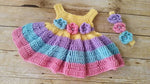 Crochet Baby Girl Dress (Newborn-4Y)