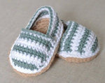 Crochet Baby Shoes (0-12m)