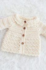 Crochet Baby Sweater (0M-4Y)