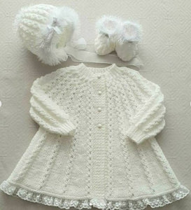 Crochet Baby Girl Dress (Newborn-24M)