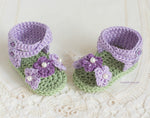 Crochet Baby Sandals (0-12m)