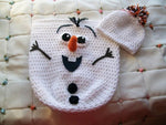 Handmade Crochet Baby Cocoon