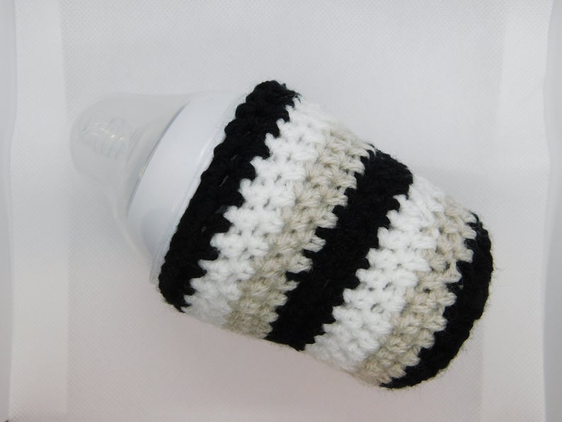 Crochet Baby Multi Patterned Feeder Cover