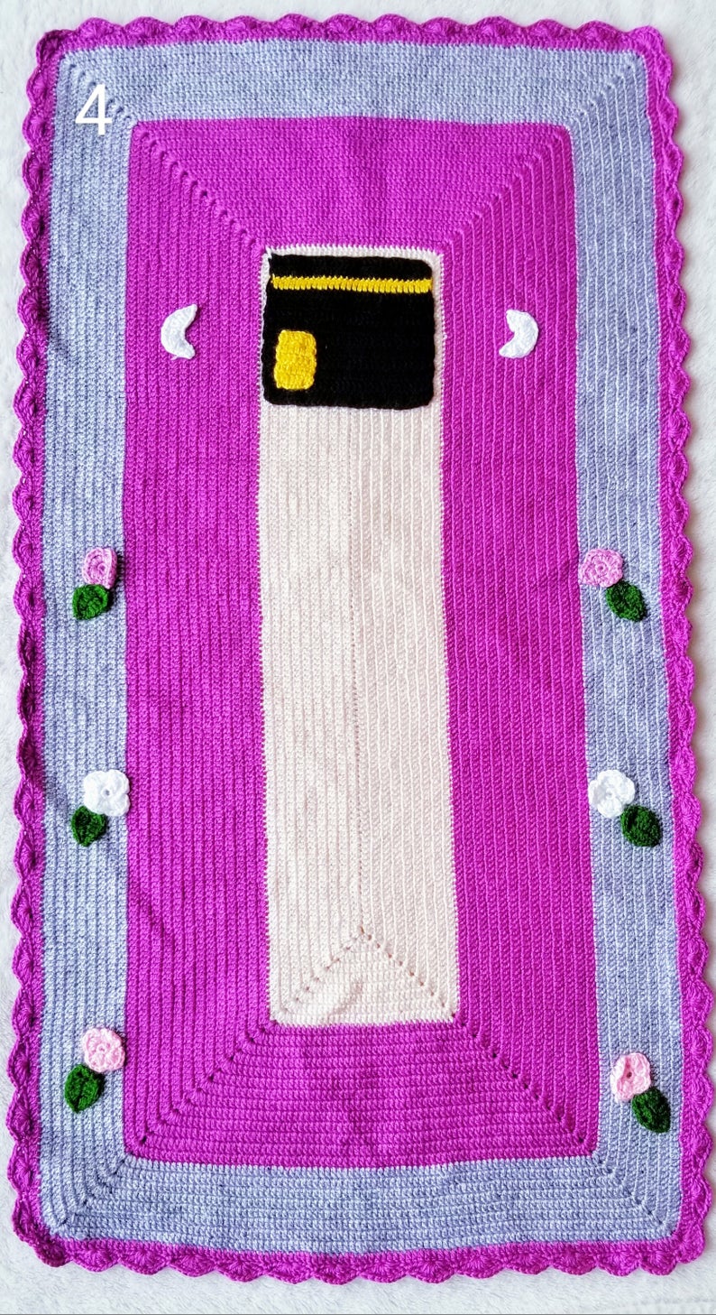 Crochet Prayer Mat Jaye Namaz - Multiple Designs