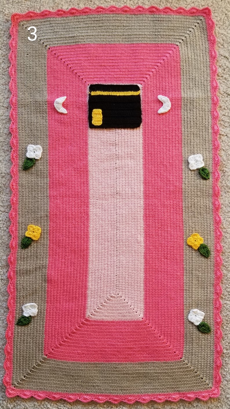 Crochet Prayer Mat Jaye Namaz - Multiple Designs