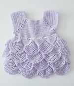 Crochet Baby Girl Dress - Size 0M-3 Years