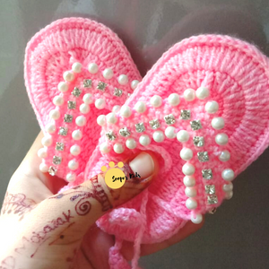 Handmade Baby Girl Sandals (0-12M)