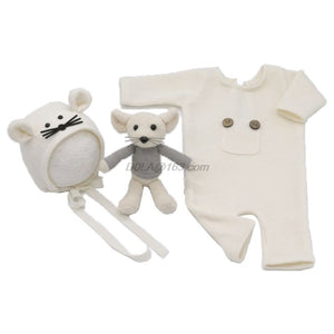 3 Pcs/set Newborn Photography Complete Outfit Set