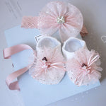 Newborn headband and Socks set